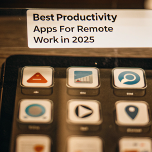 Best Productivity Apps for Remote Work in 2025