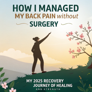 How I Managed My Back Pain Without Surgery: My 2025 Recovery Journey
