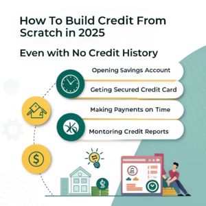 How to Build Credit from Scratch in 2025 (Even With No Credit History)