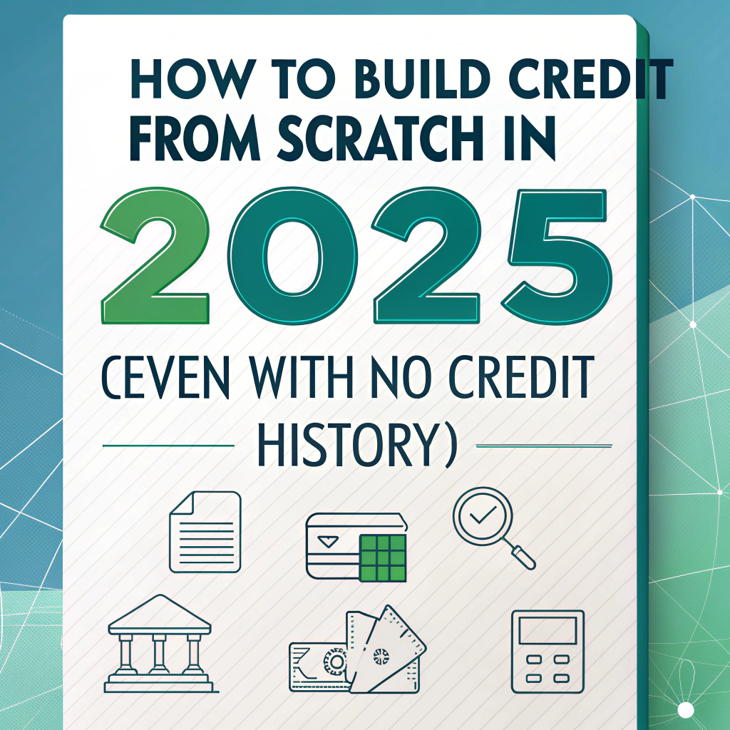 How to Build Credit from Scratch in 2025 (Even With No Credit History)