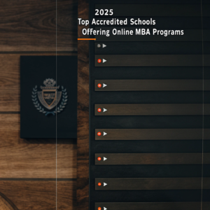 Online MBA Programs 2025: Top Accredited Schools Ranked