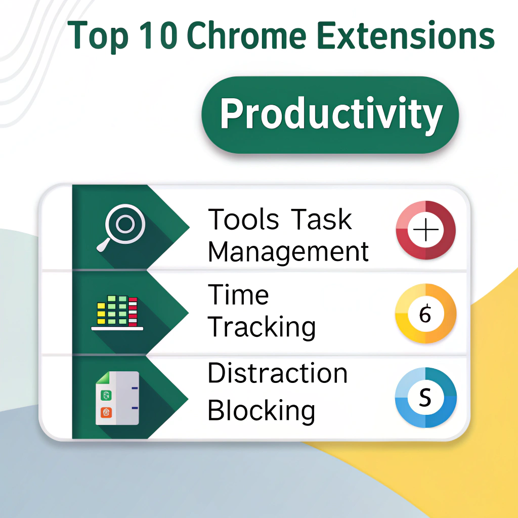 Top 10 Chrome Extensions for Productivity