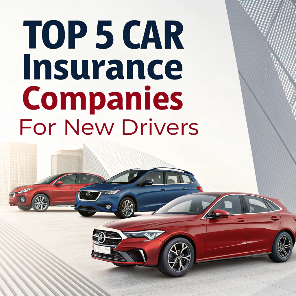 Top 5 Car Insurance Companies for New Drivers